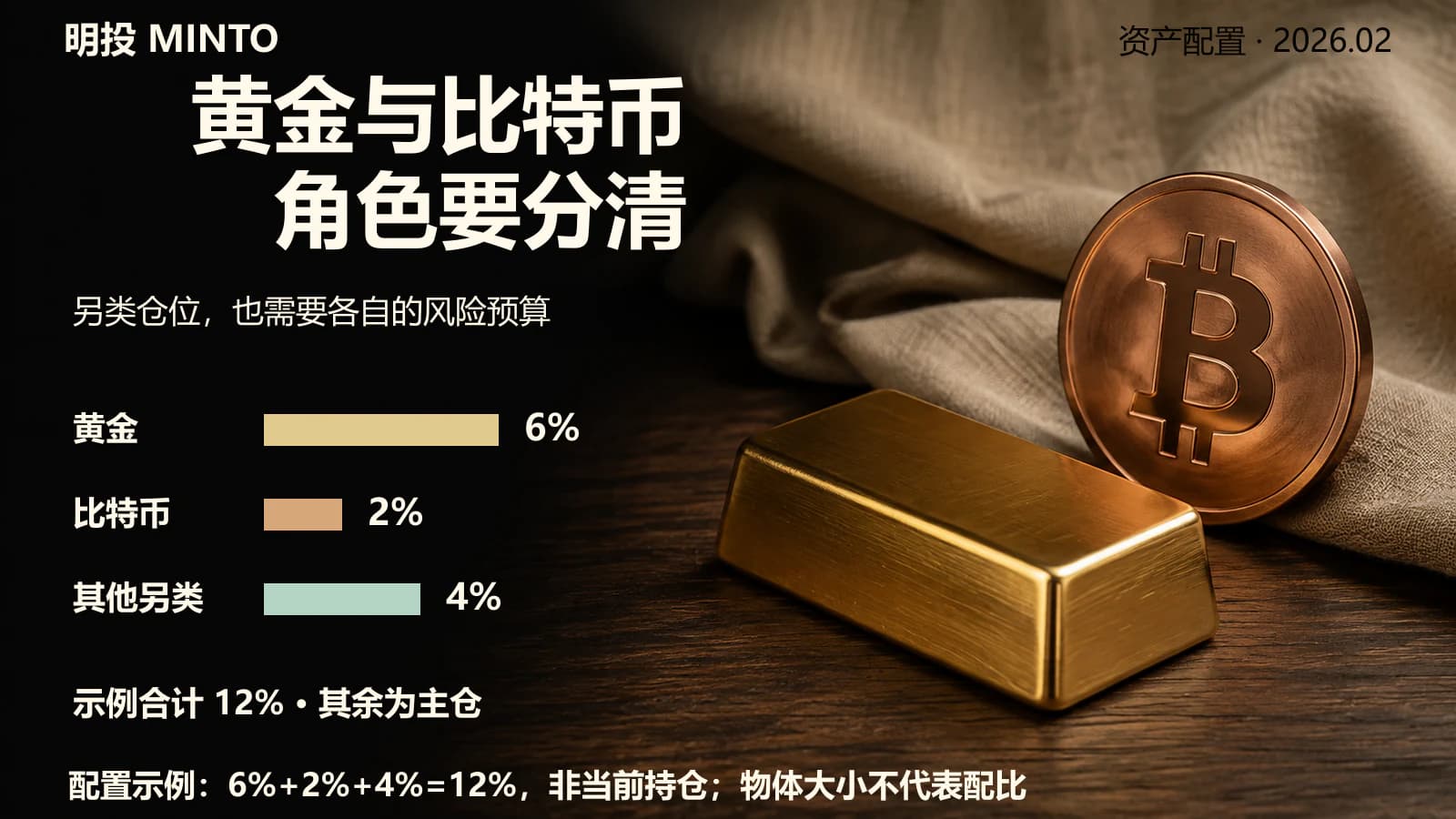 黄金、比特币与「另类避险」:该怎么分配?