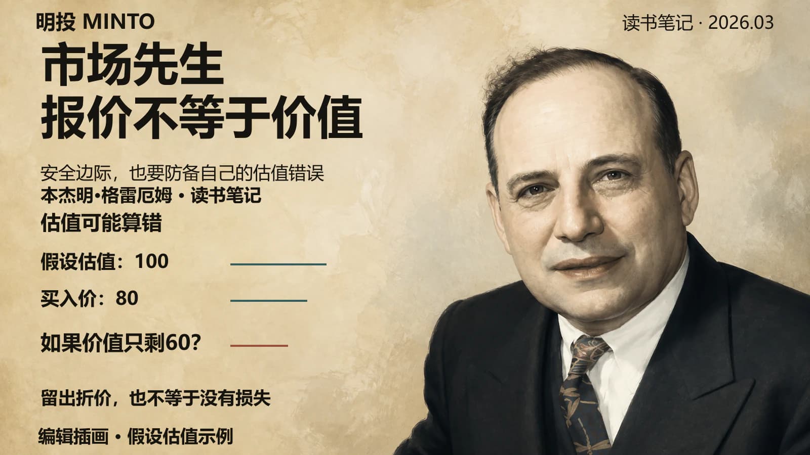 市场先生：报价与价值