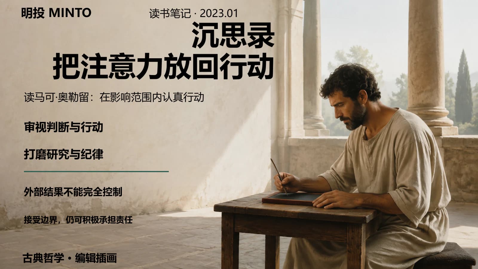 一个皇帝写给自己的纸条,成了对抗焦虑最好的工具