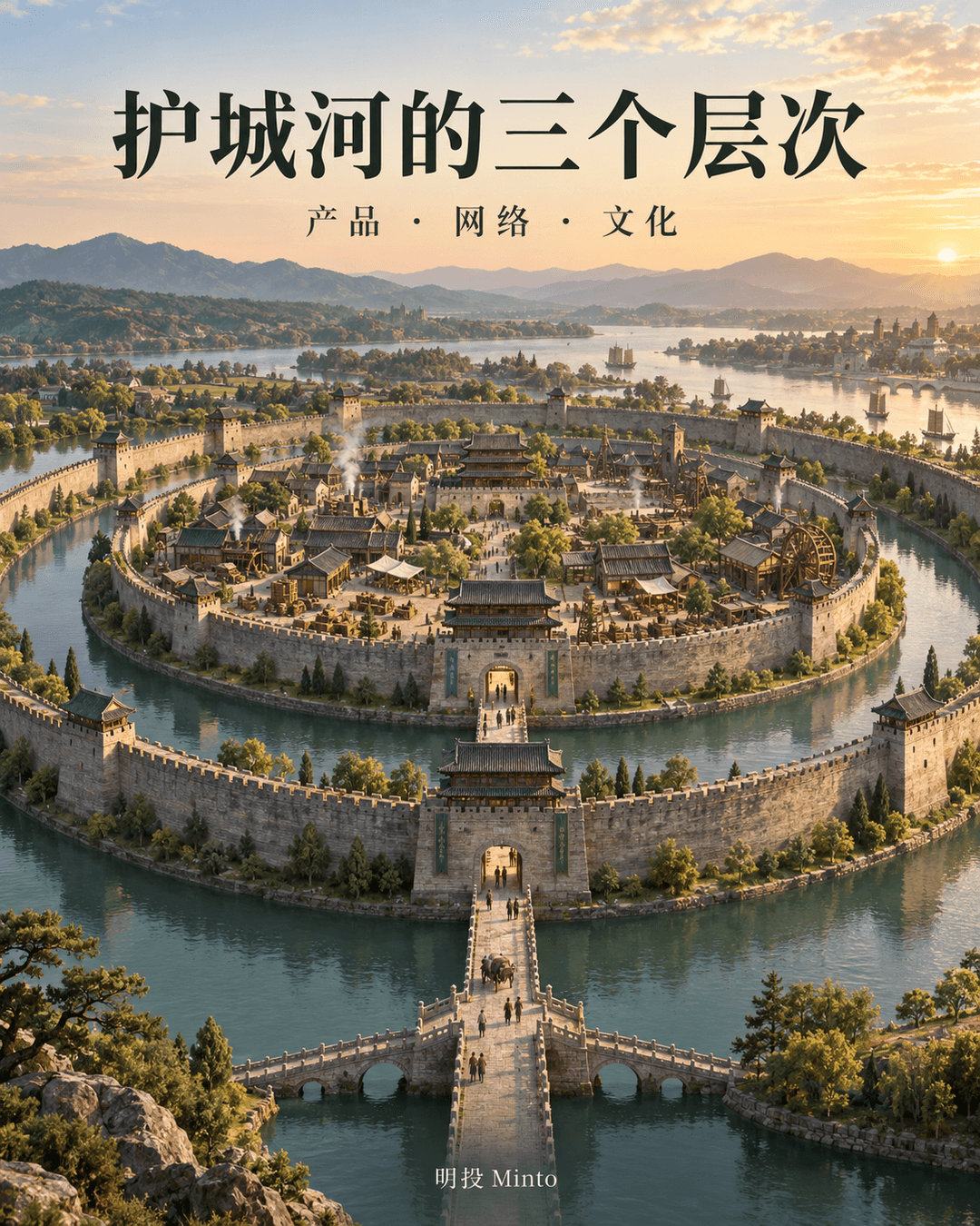 The Three Layers of Moat: From Product to Network to Culture