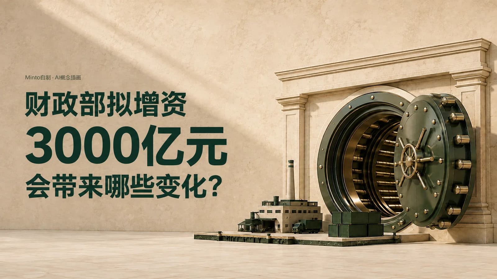 金融央企拟获财政部增资3000亿元，会带来哪些变化？