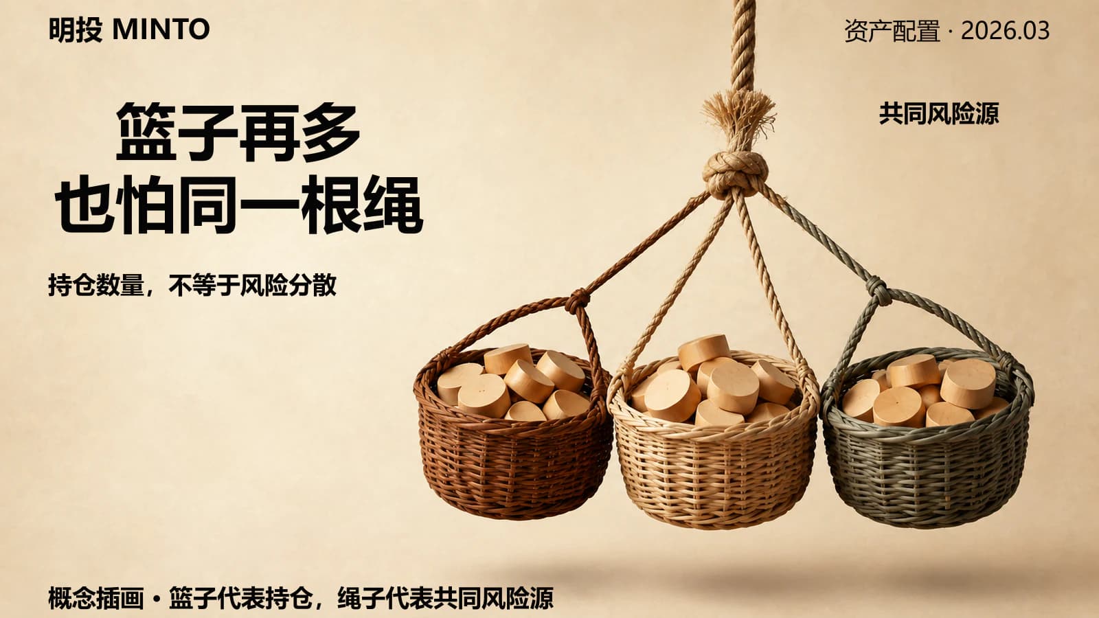伪分散:持仓数量之外,还要看共同风险