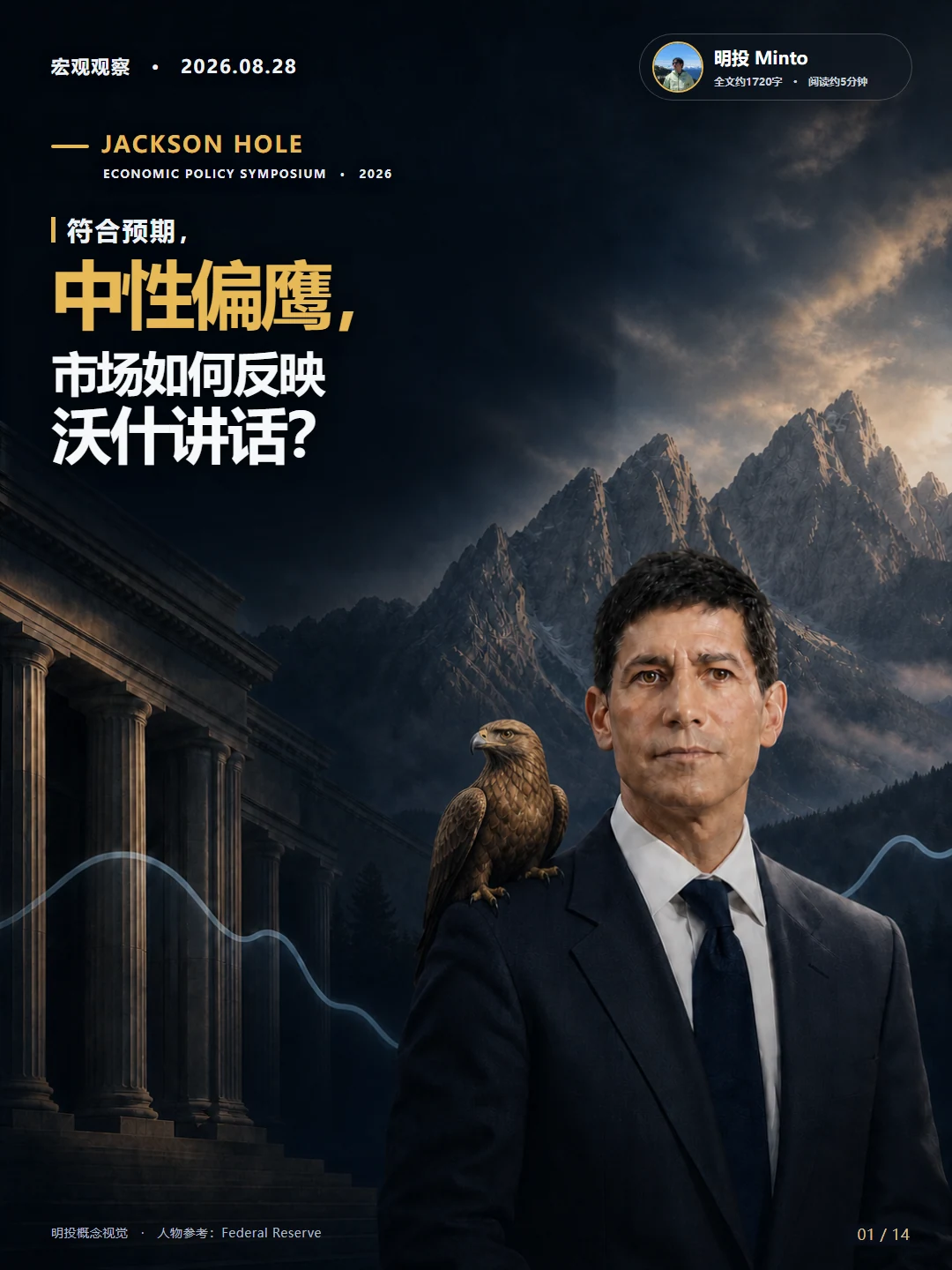 符合预期，中性偏鹰，市场如何反映沃什讲话？